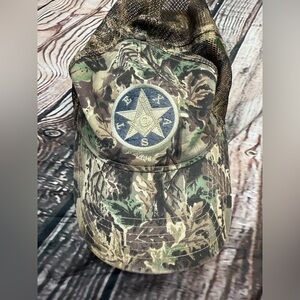 Masonic Grand Lodge Patch Camo Hat Snap Back (READ)